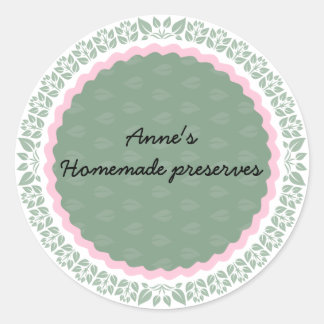 Label for homemade preserves IV