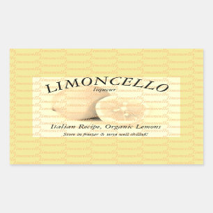 Label for Limoncello