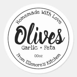 Label For Olives