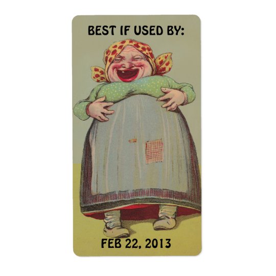 Label HomeMade Kitchen gifts w/ BEST IF USED BY Shipping Label