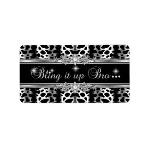 Label Lisa Bling Medium