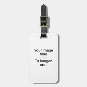 Label of suitcases of customized design luggage tag