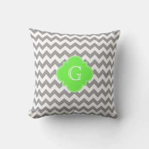 Label-Quatrefoil-LimeGreen-Inner-WhiteFrame-001.pn Cushion