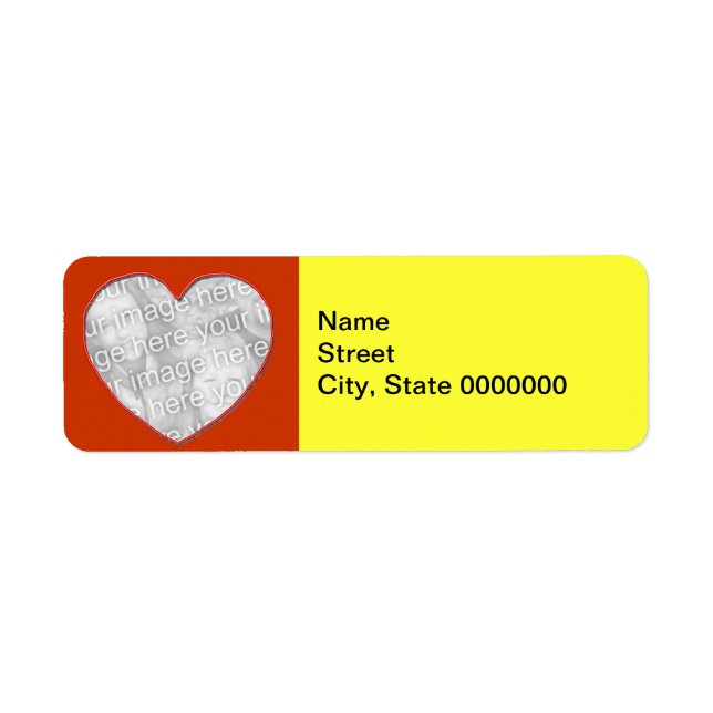 Label - return - Heart Frame (Front)