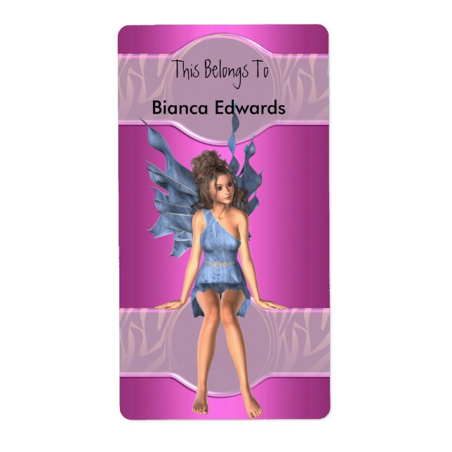 Label Teens Kids Binder Book Labels Stickers (Front)