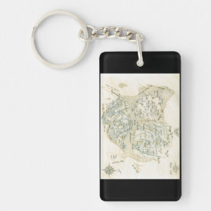 Labeled Map of Trino Key Ring