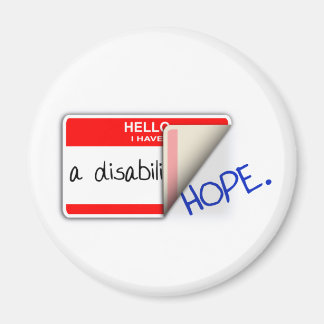 Labelled Disabled Magnet