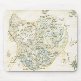 Labelled Map of Trino Mouse Mat