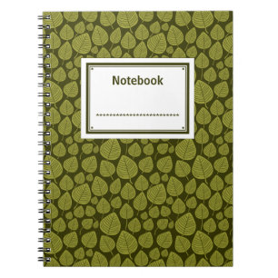 Labelled - Shades of Olive 04 Notebook