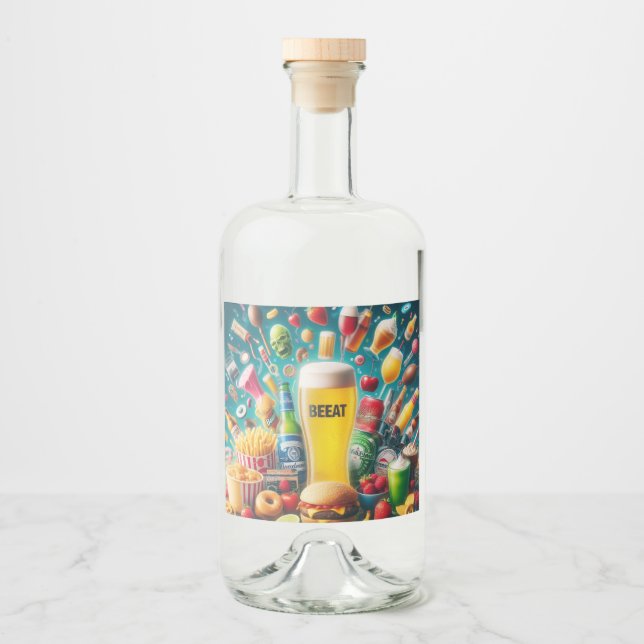 Labels For Food and Drink (Front)