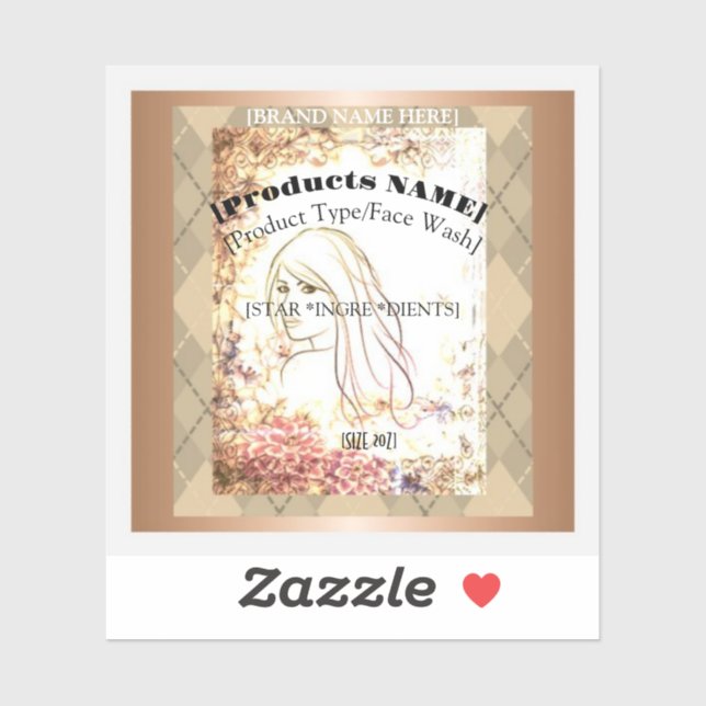 Labels For Skincare (Sheet)