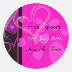 Labels - Mystic Heart - Black/Pink