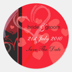 Labels - Mystic Heart - Black/Red