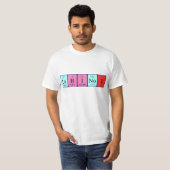 Labinot periodic table name shirt (Front Full)
