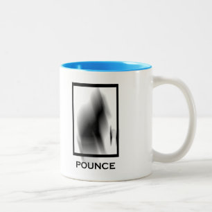 LabKitty Pounce Two-Tone Coffee Mug