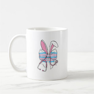 Labor And Delivery Nurse Easter Bunny Ears Baby Bl Coffee Mug