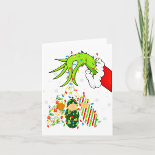 Labor And Delivery Nurse Merry Christmas Xmas Ligh Card