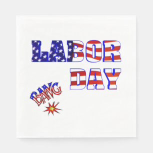 Labor Day Bang - Napkin