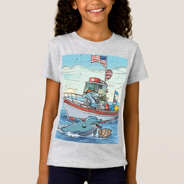 Labor Day Splash T-Shirt (Front)