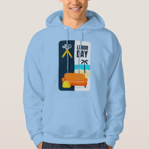 Labor Day Work and Relax Illustration Shirt