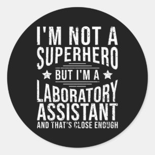 Laboratory Assistant Lab Assistant Classic Round Sticker