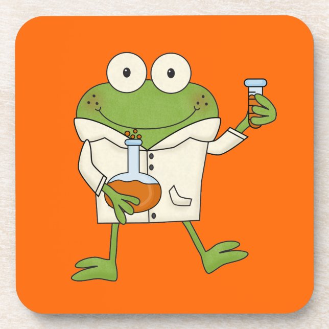 Laboratory Frog Coaster (Front)
