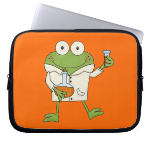 Laboratory Frog Laptop Sleeve
