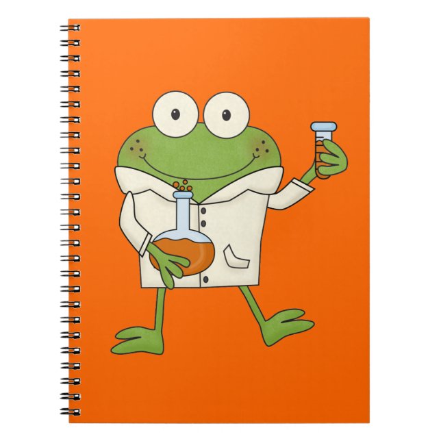 Laboratory Frog Notebook (Front)