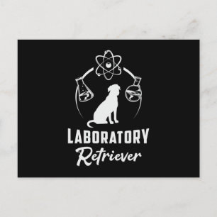 Laboratory Labrador Retriever Dog Lover Pet Puppy Postcard