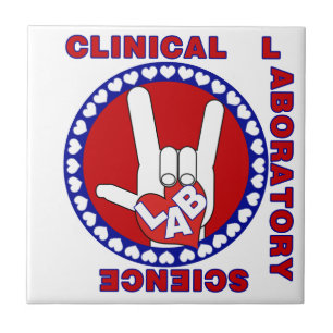 LABORATORY LOVE ASL - LABORATORY SCIENTIST TILE