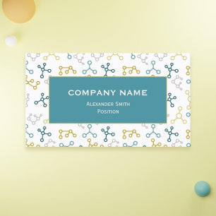 Laboratory Science Company Staff Business Card