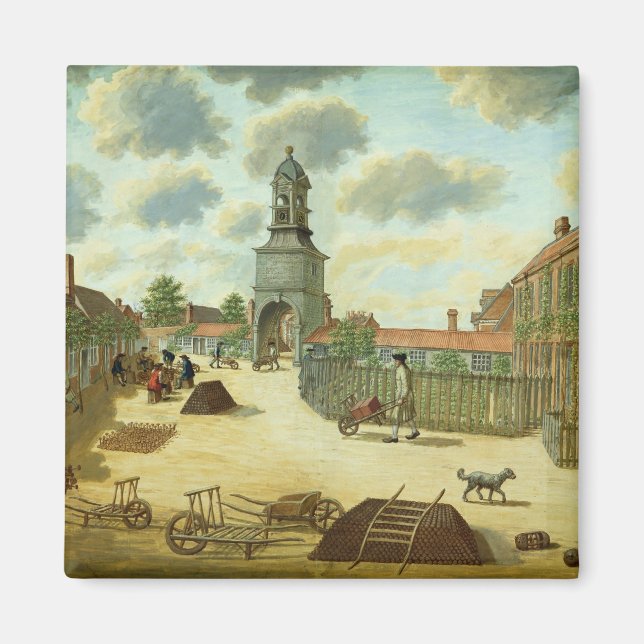 Laboratory Square Magnet (Front)