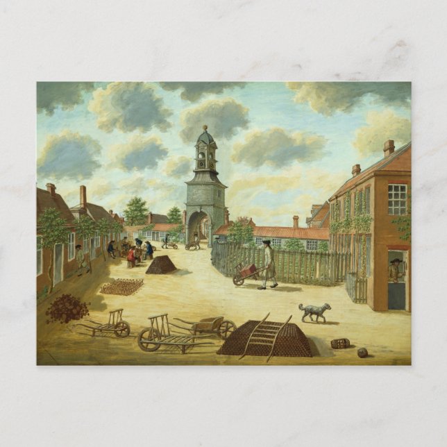 Laboratory Square Postcard (Front)