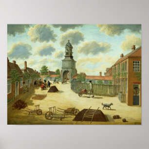 Laboratory Square Poster