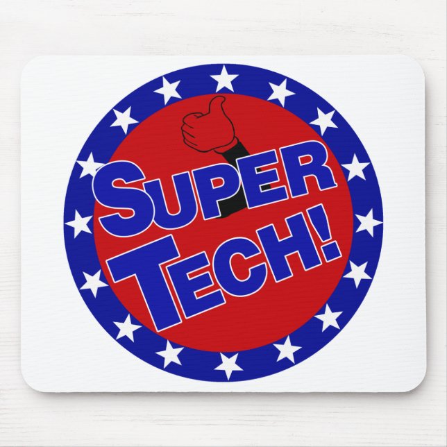 LABORATORY SUPER TECH! MOUSE MAT (Front)