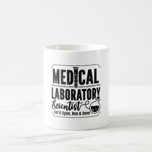 Laboratory Technician Medical Laboratory Scientist Coffee Mug (Center)