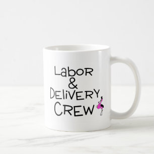 Labour and Delivery Crew Stork Coffee Mug