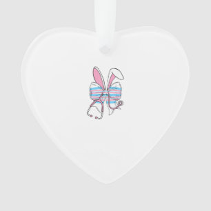 Labour And Delivery Nurse Easter Bunny Ears Baby B Ornament