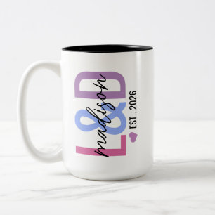 Labour and Delivery Nurse Gift L& D Gift Labour an Two-Tone Coffee Mug