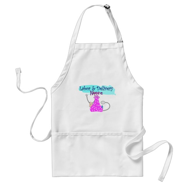 Labour and Delivery Nurse Gifts Standard Apron (Front)
