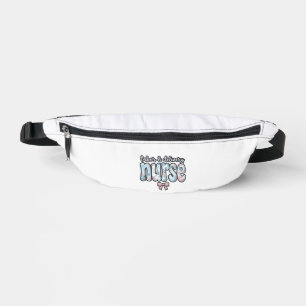 Labour and Delivery Nurse Vintage Floral Shirt Des Bum Bags