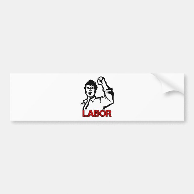 Labour Bumper Sticker (Front)