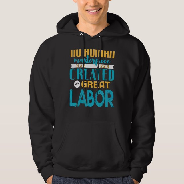 Labour Day 2 Hoodie (Front)