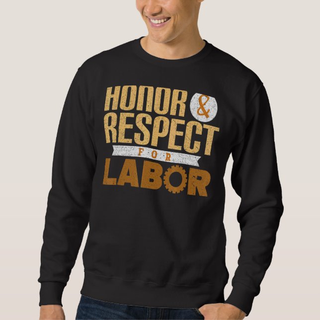 Labour Day 3 Sweatshirt (Front)