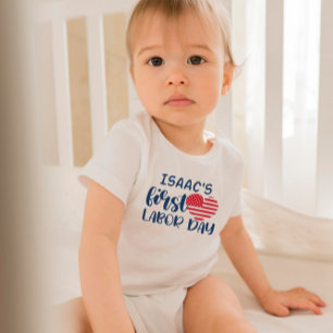 Labour Day Baby 1st Labour Day Customisable Bodysuit