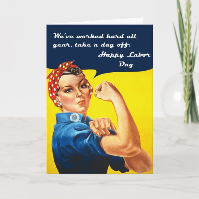 Labour Day Card (Front)