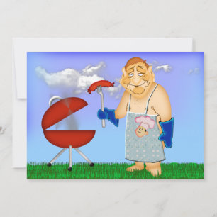 Labour Day Cook-Out Invitation