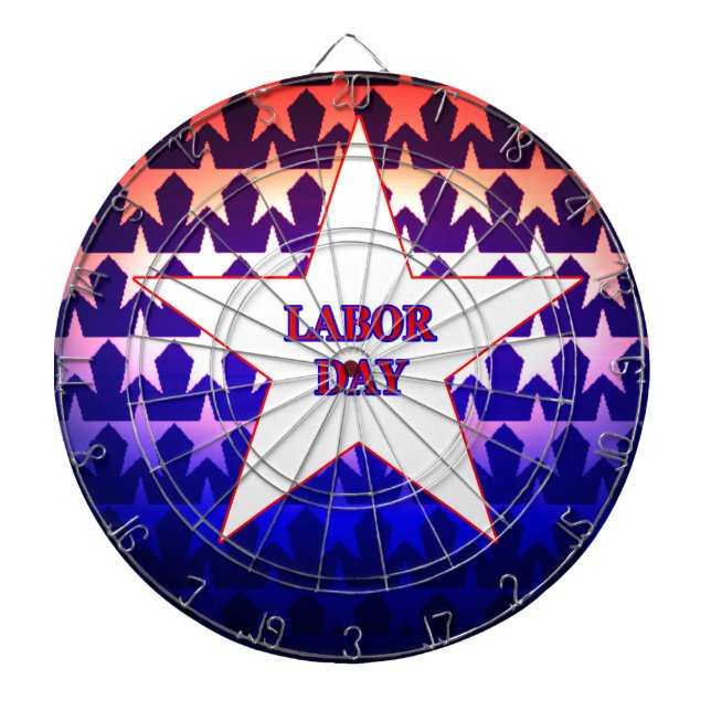 Labour Day Dartboard (Front)