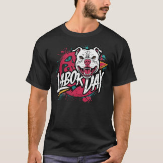 Labour Day Enjoy Bulldog T-Shirt