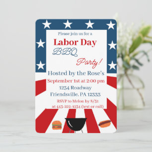labour day invitation